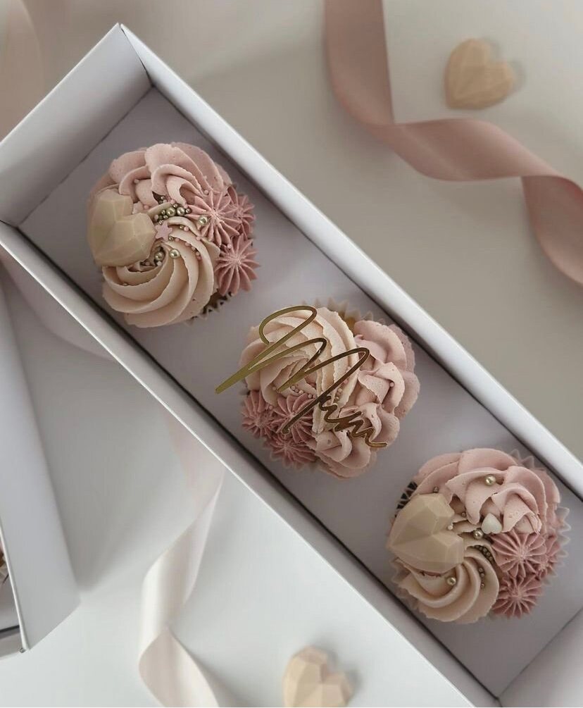 Mum/Nan cupcake toppers