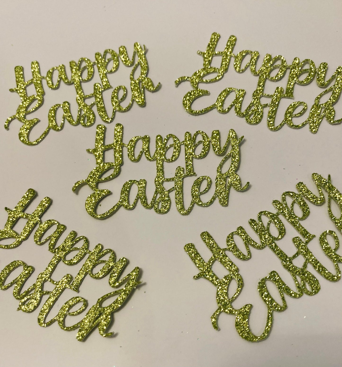 Easter cupcake toppers