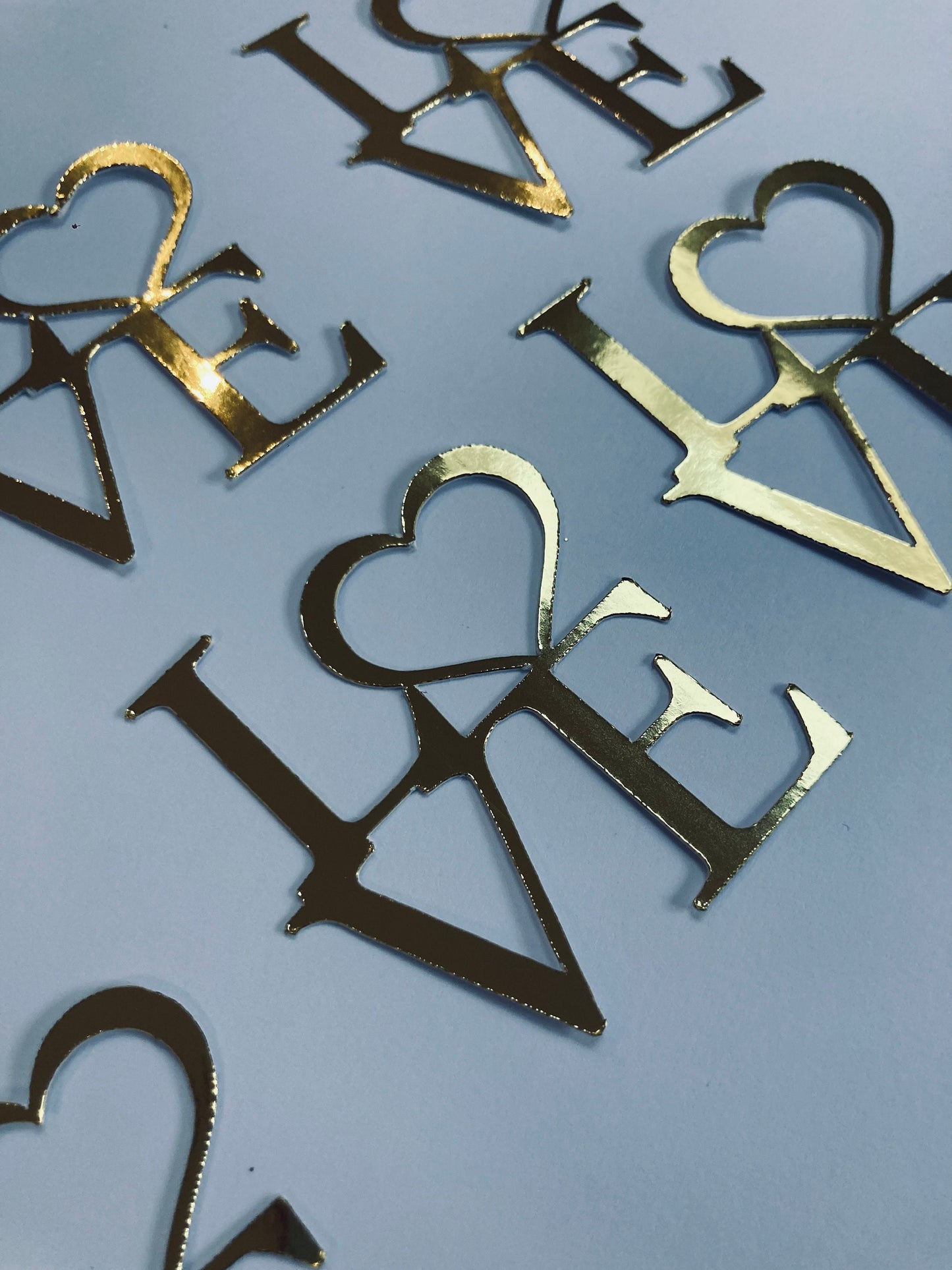Love cupcake toppers
