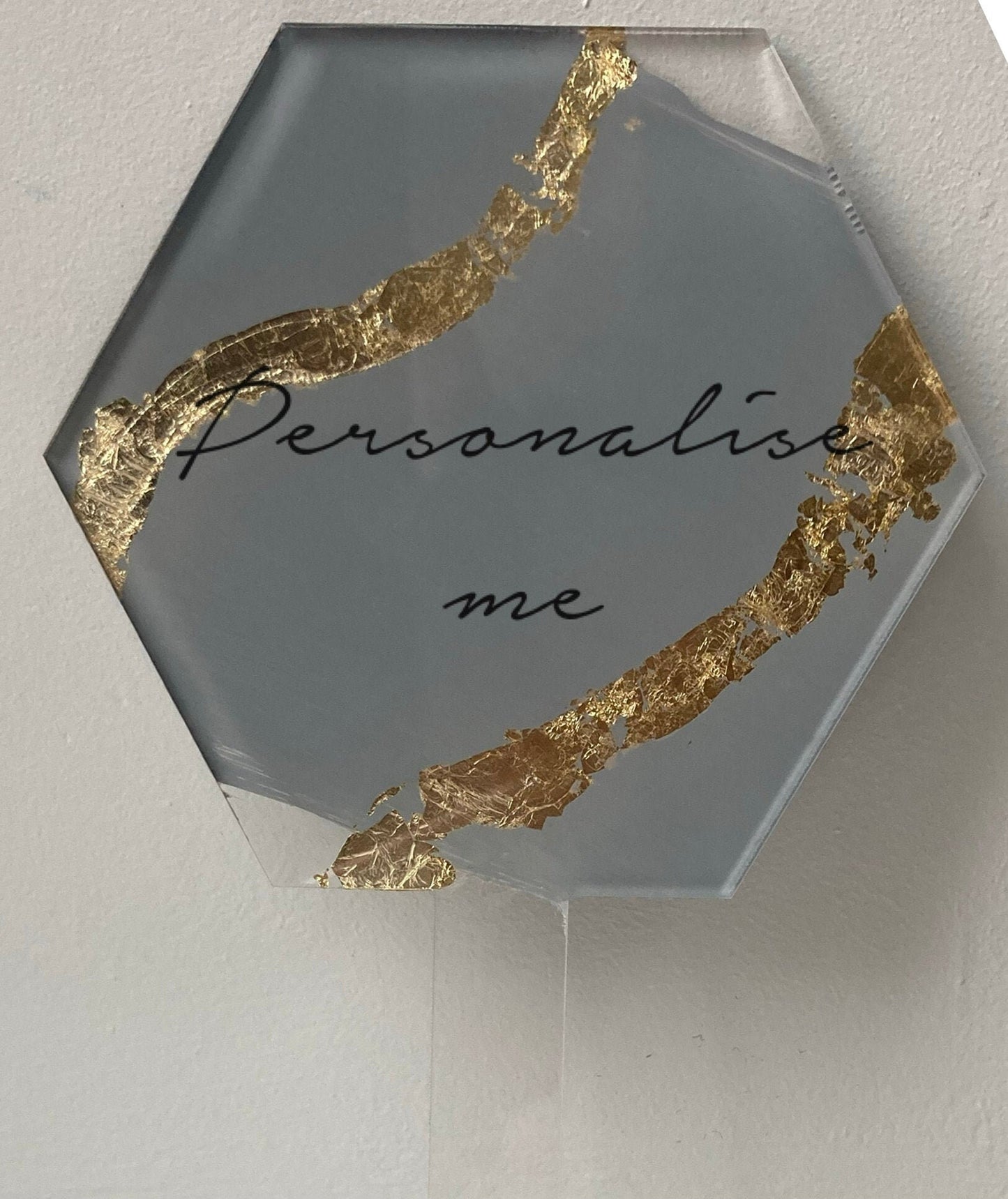 Acrylic Cake topper, Personalised cake topper