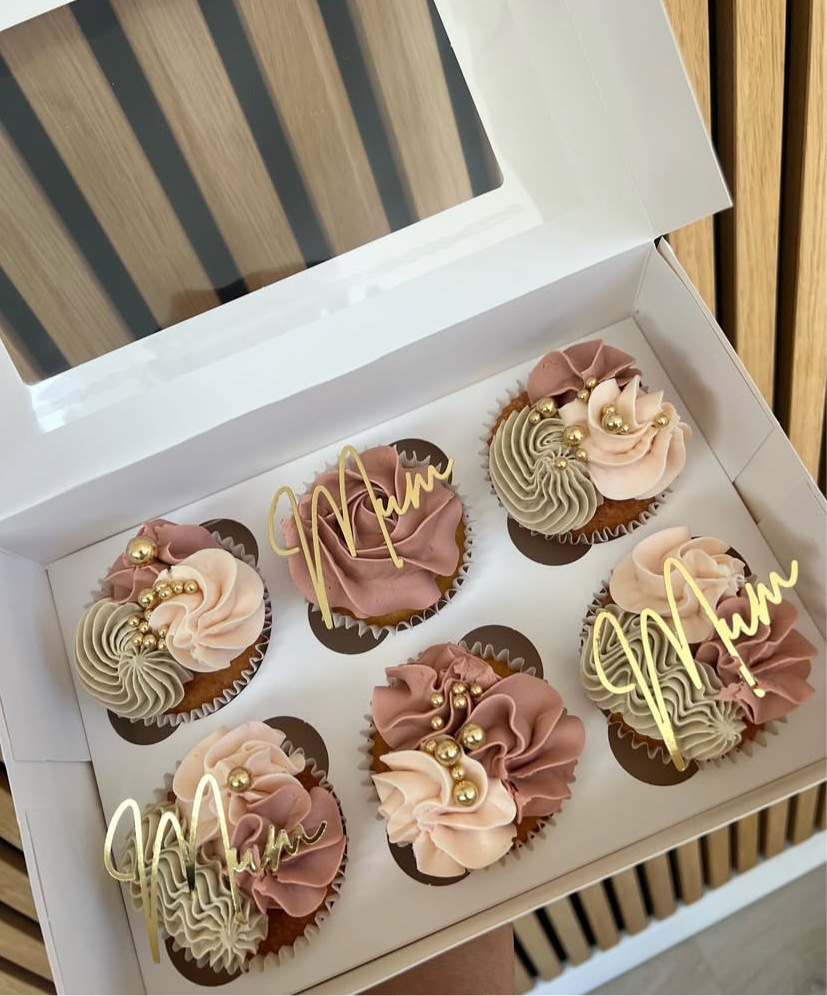 Mum/Nan cupcake toppers