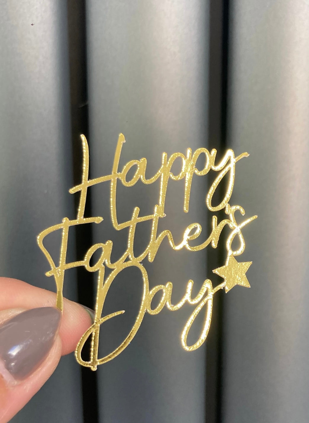 Happy Father’s Day cupcake toppers