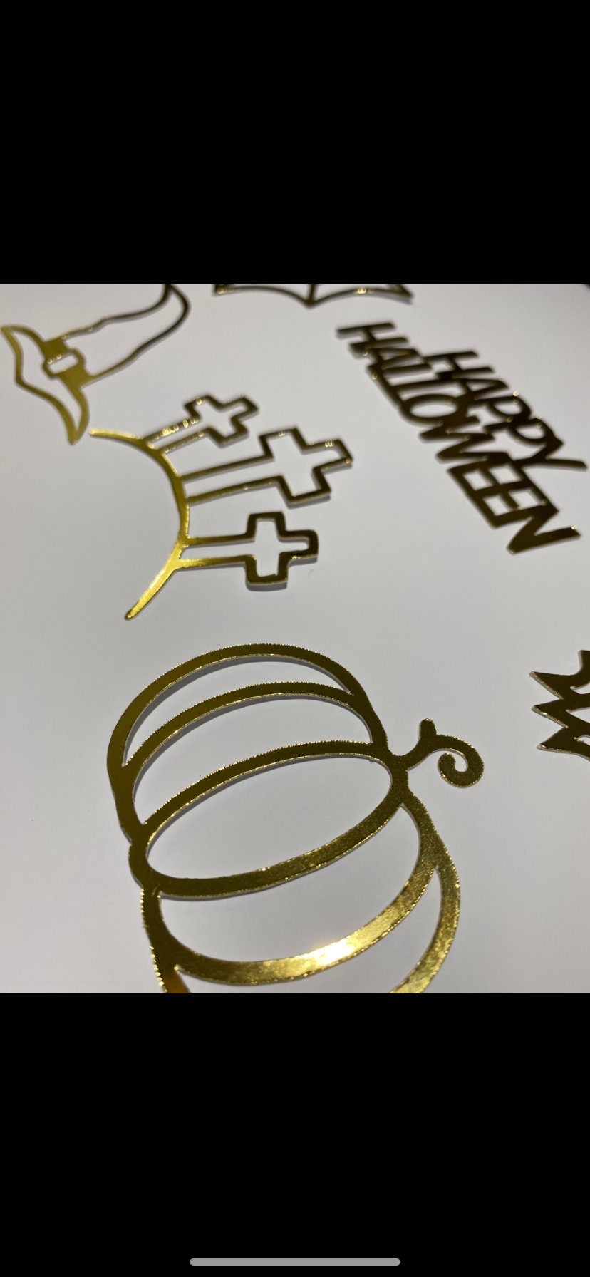 Halloween cupcake toppers