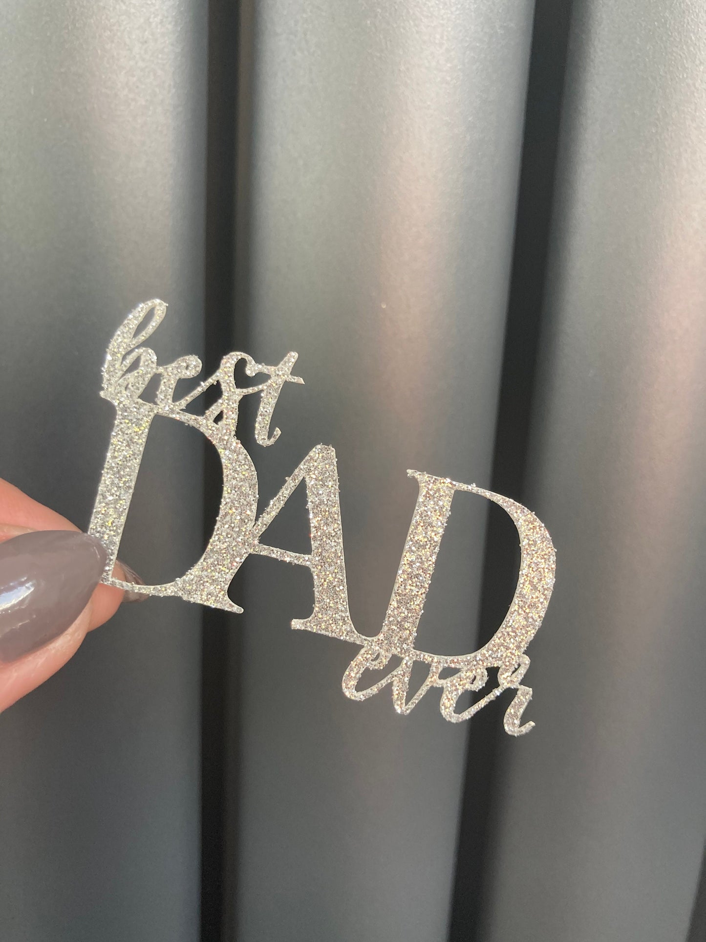 Best dad ever, Father’s Day toppers, Father’s Day cupcake toppers.