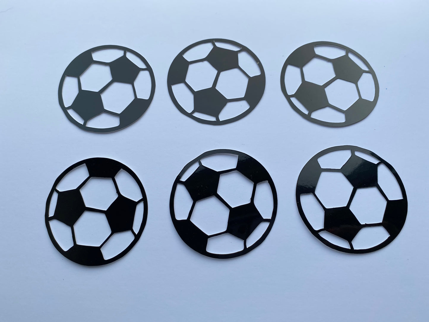 Football cupcake toppers