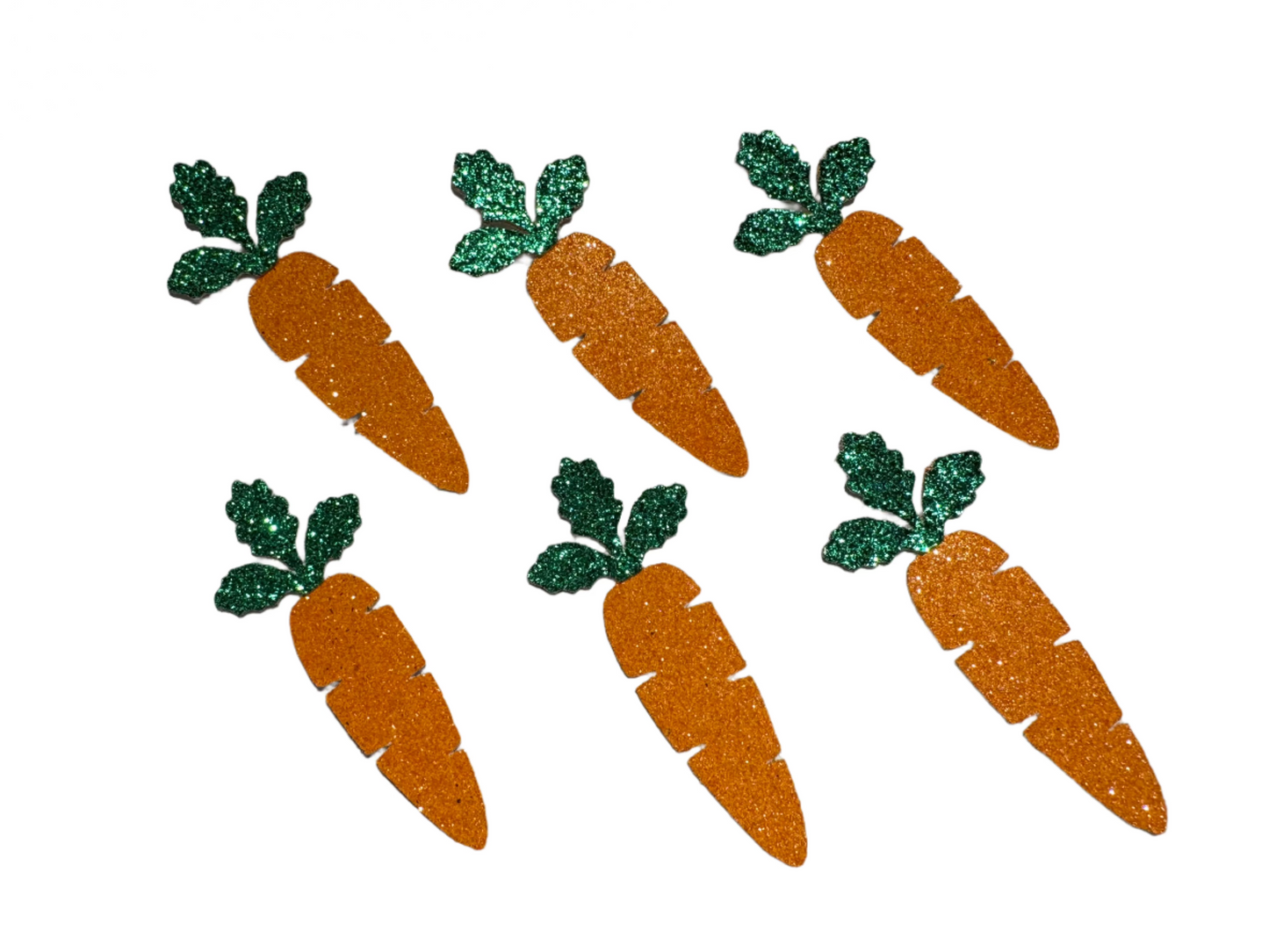 Carrot Easter cupcake toppers