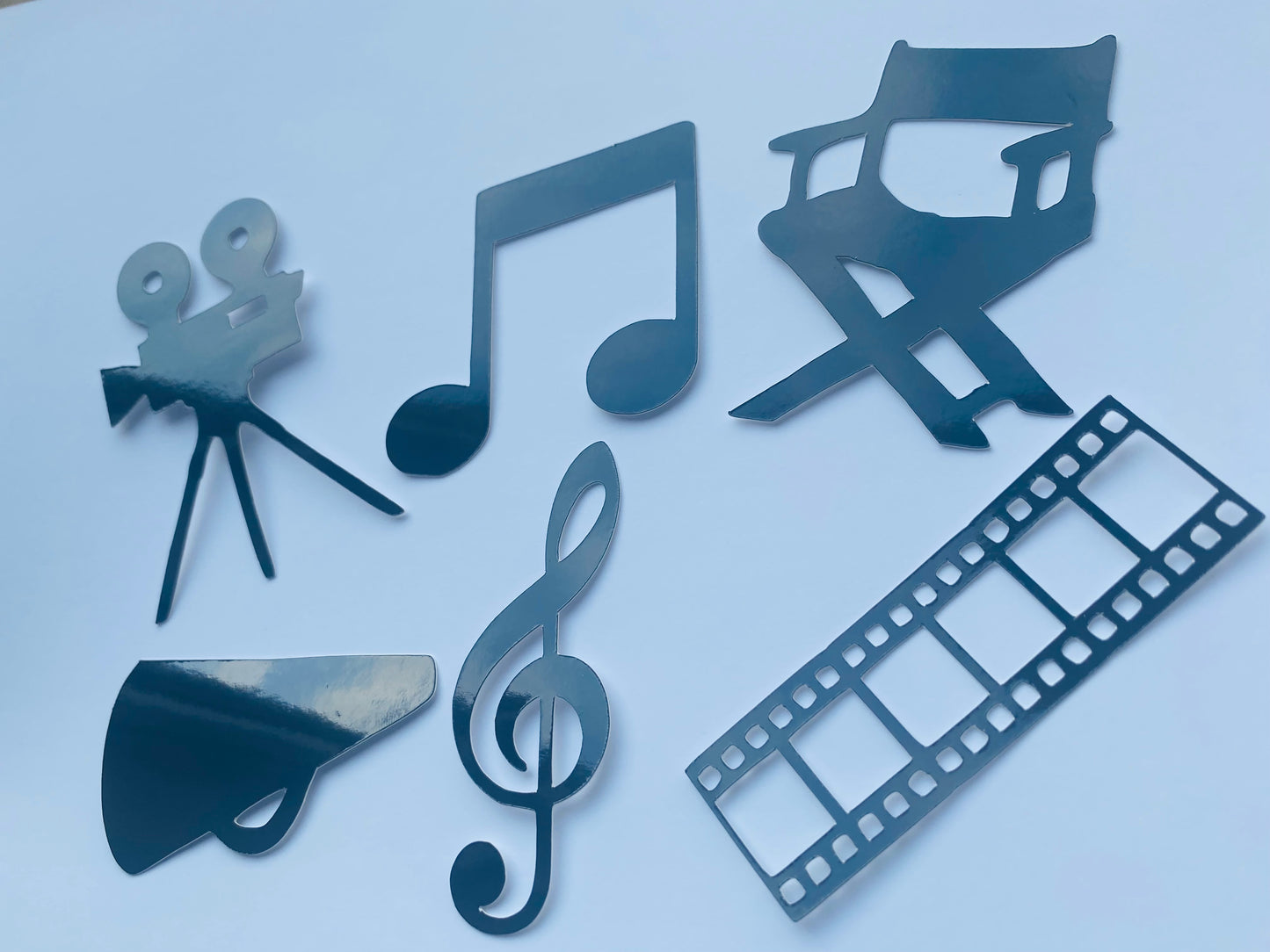 Movie, Film, Musical cupcake toppers