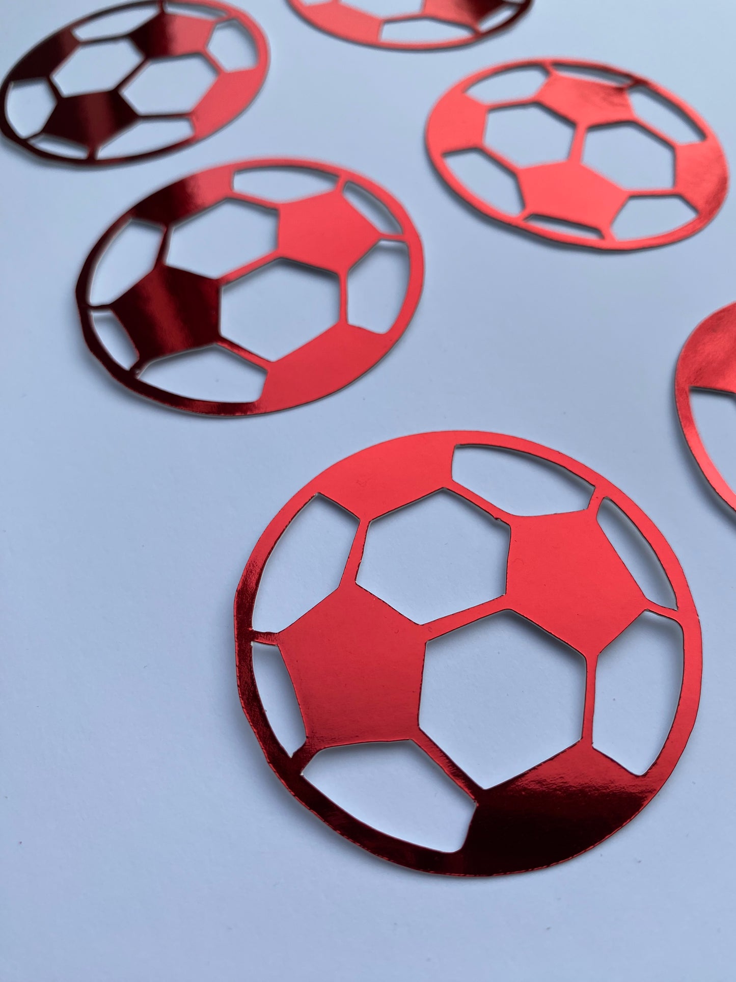 Football cupcake toppers