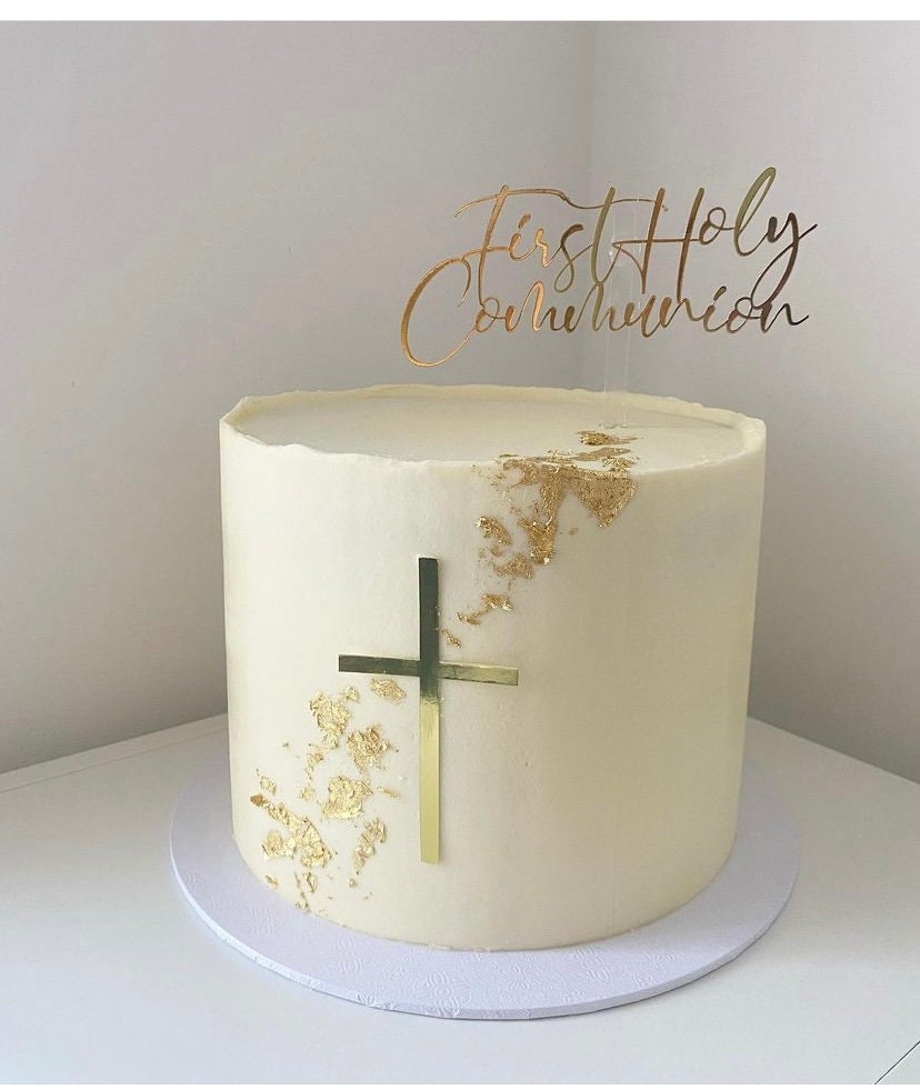 First holy communion cake topper, Holy communion cake topper set
