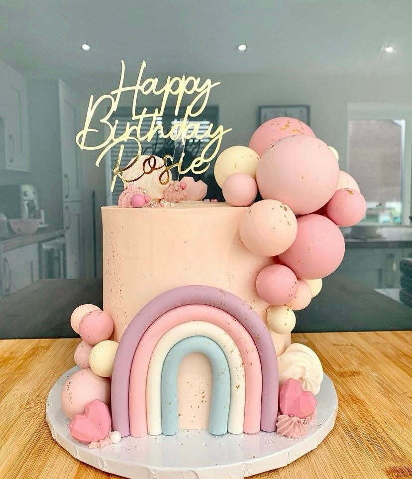 Personalised cake topper