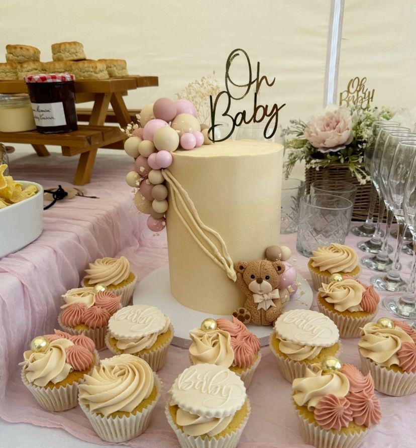 Oh baby cake topper