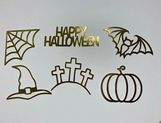 Halloween cupcake toppers