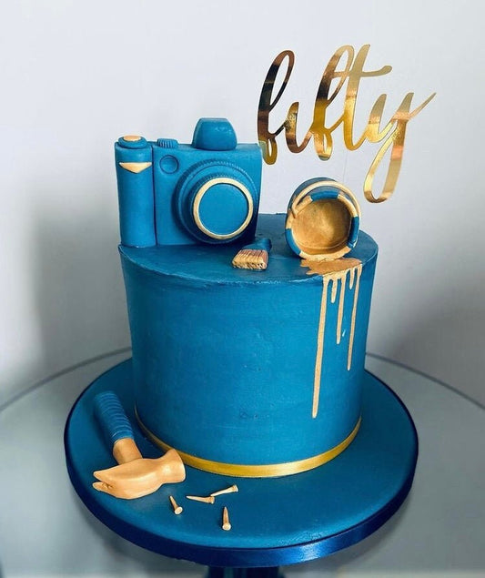 Age topper, Written age cake topper