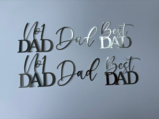 Father’s Day cupcake toppers