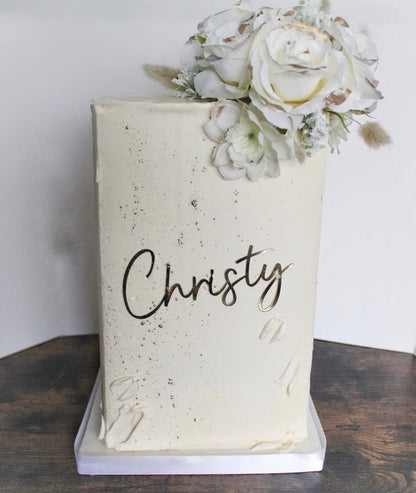 Personalised name charm
