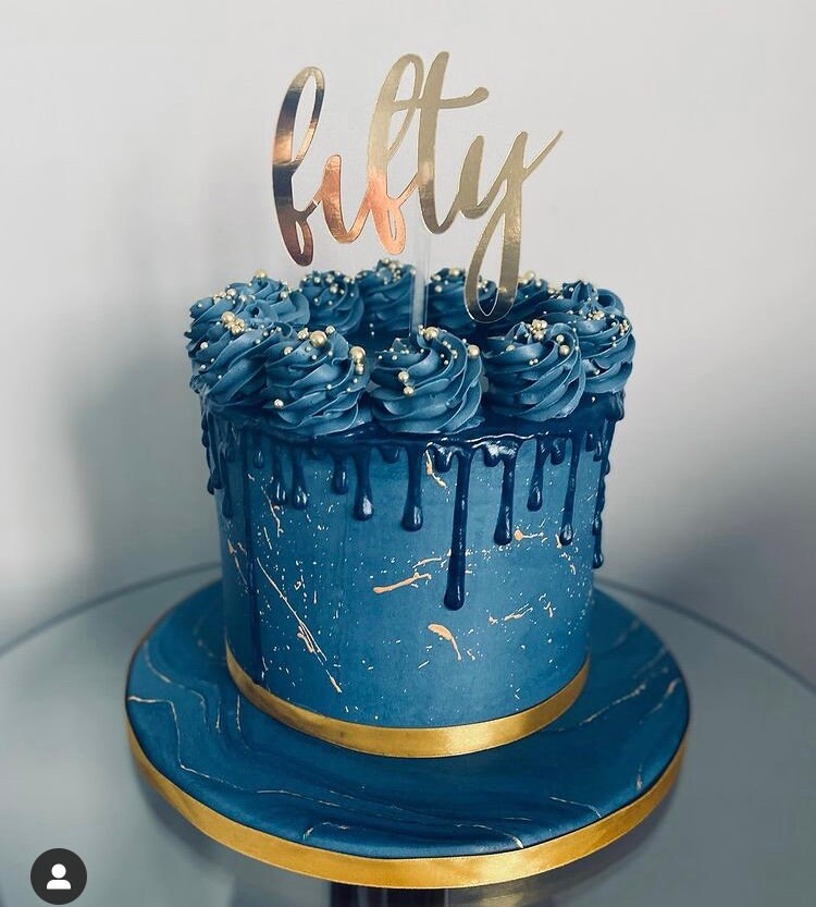 Age topper, Written age cake topper