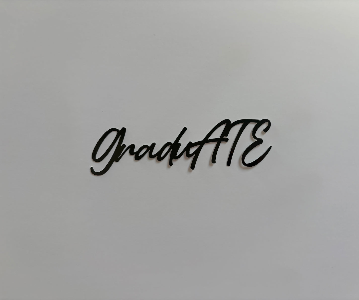 GraduATE cake topper