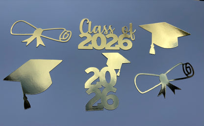Graduation cupcake toppers