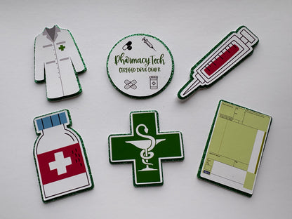 Pharmacy cupcake toppers
