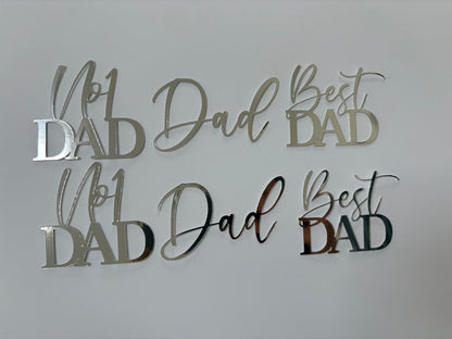 Father’s Day cupcake toppers