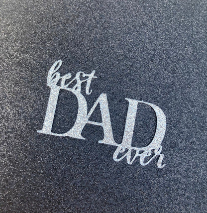 Best dad ever, Father’s Day toppers, Father’s Day cupcake toppers.