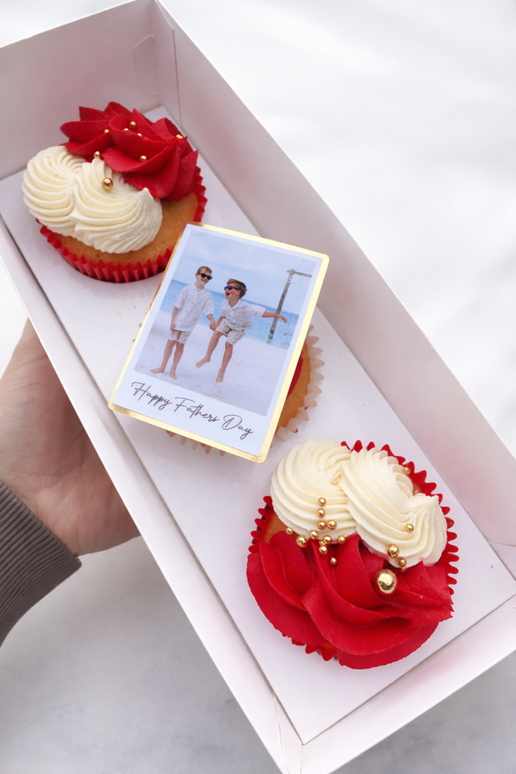 Fathers day cupcake topper
