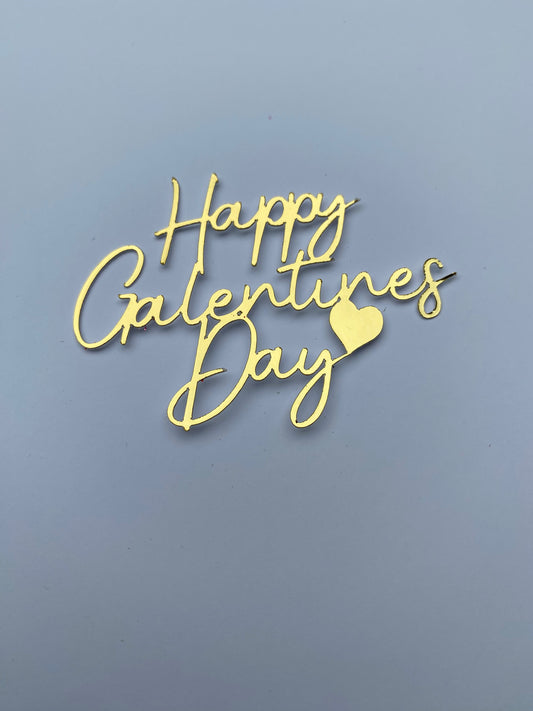 Happy Galentine's day cupcake toppers, Galentine's sheet cake toppers