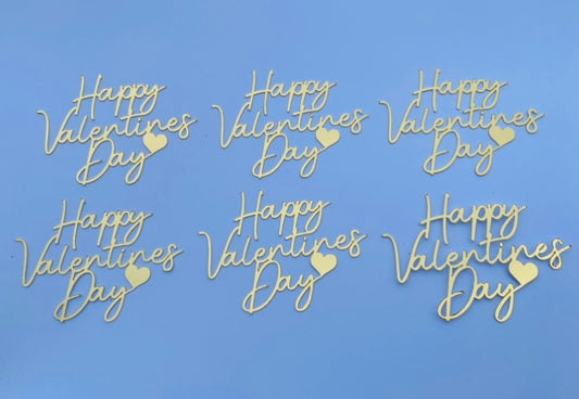 Happy Valentines day cupcake toppers, Valentines sheet cake toppers (Copy)