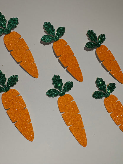 Carrot Easter cupcake toppers