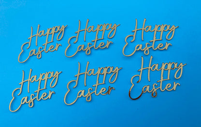 Happy Easter cupcake toppers