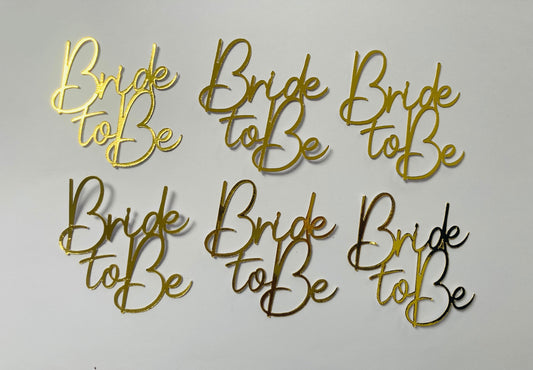 Bride to be cupcake toppers, hen do cupcake toppers