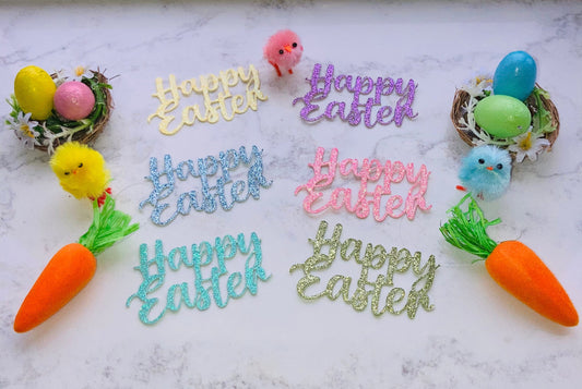Easter cupcake toppers