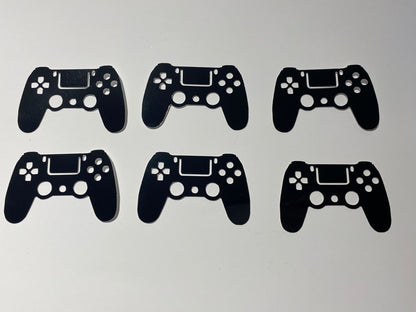 Gaming controller cupcake toppers
