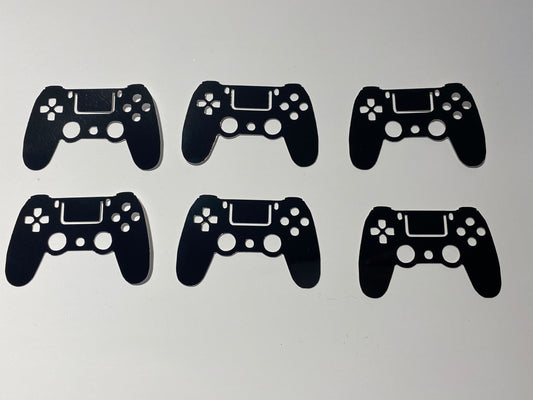 Gaming controller cupcake toppers