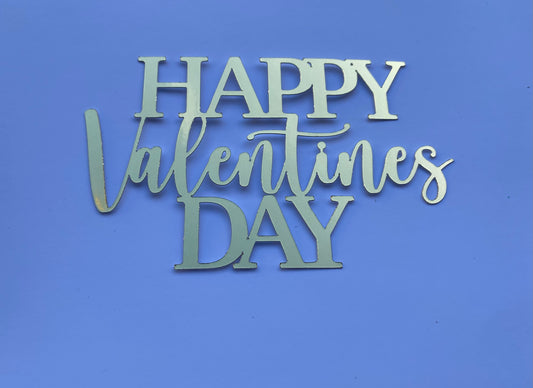 Happy Valentines day cupcake toppers, Valentines sheet cake toppers