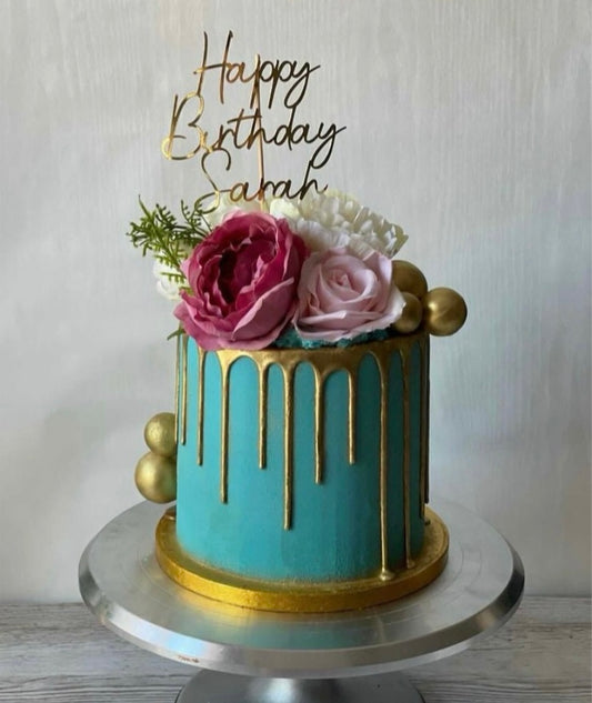Personalised cake topper