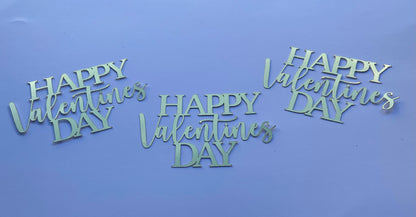 Happy Valentines day cupcake toppers, Valentines sheet cake toppers